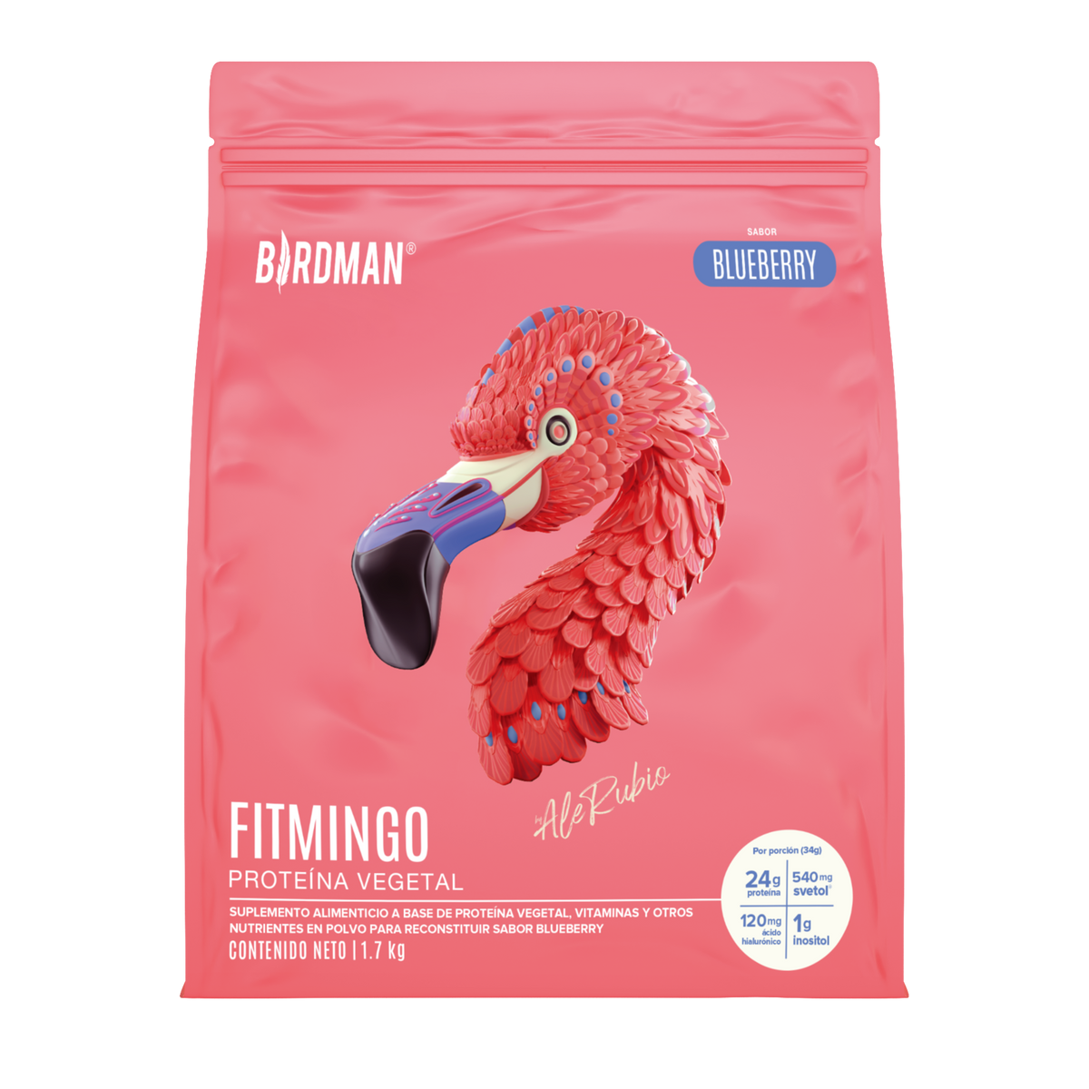 Fitmingo Protein Blueberry 1.7 kg – Birdman Mayoristas